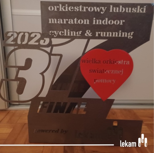 Wsparcie 7 Charytatywnego Orkiestrowego Lubuskiego Maratonu Indoor Cycling & Running
